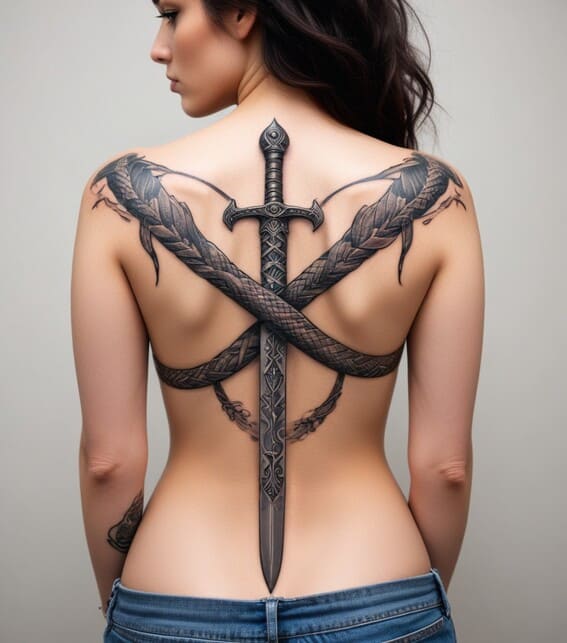 back tattoo ideas for women 