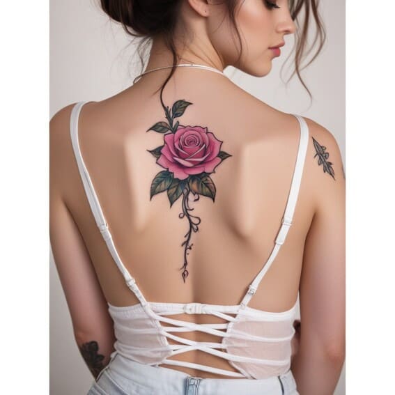 back tattoo ideas for women 