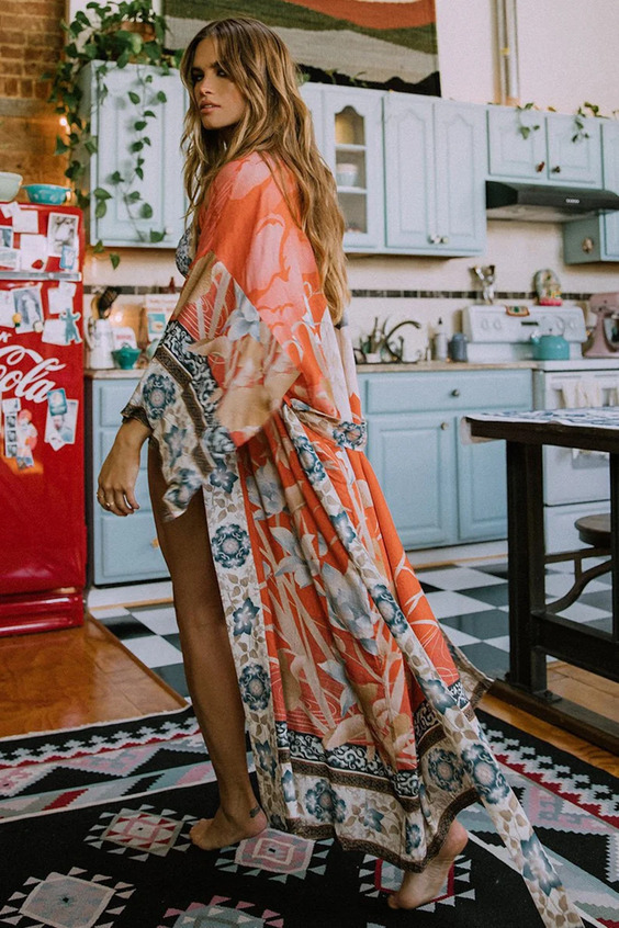 bohemian kimono