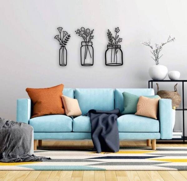 Boho Steel Wall Decor