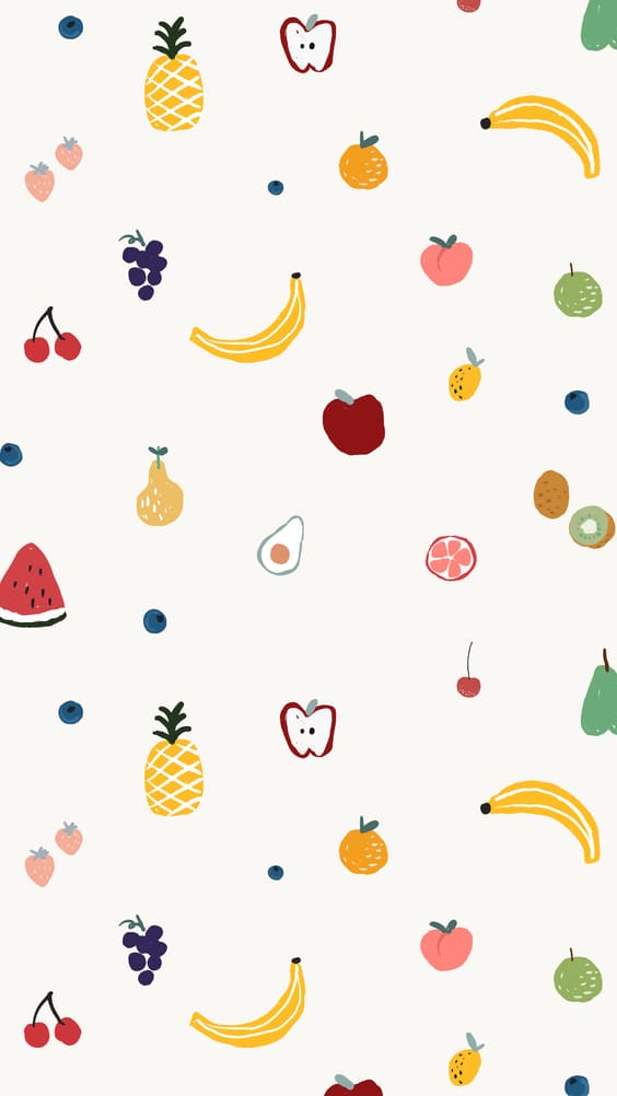 bright colorful fruit background and cute wallpapers