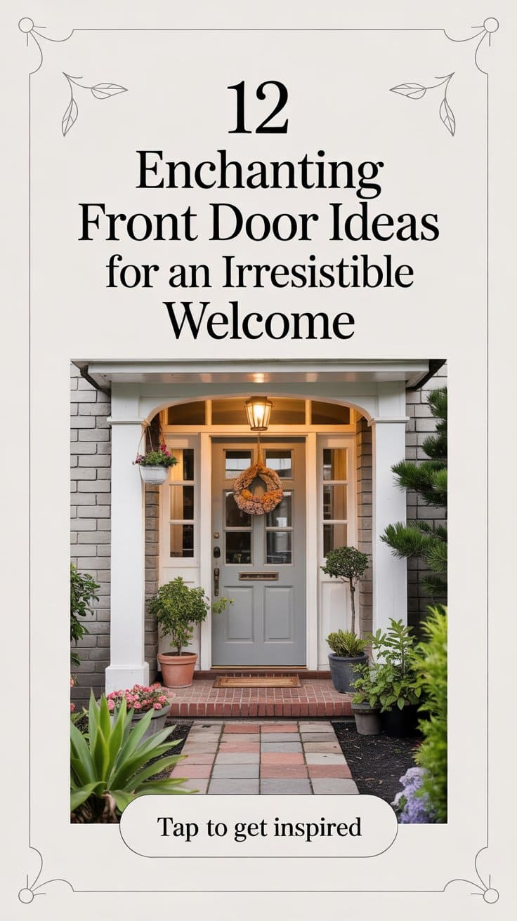 Front Door Entrance Idea pin