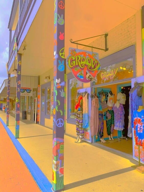 groovy 60's vibe indie aesthetic wallpaper