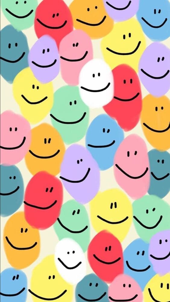 Indie wallpaper of melting suns