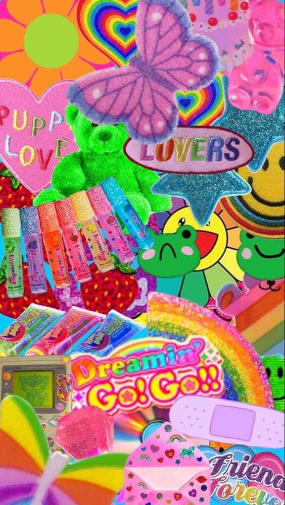 kidcore indie wallpaper