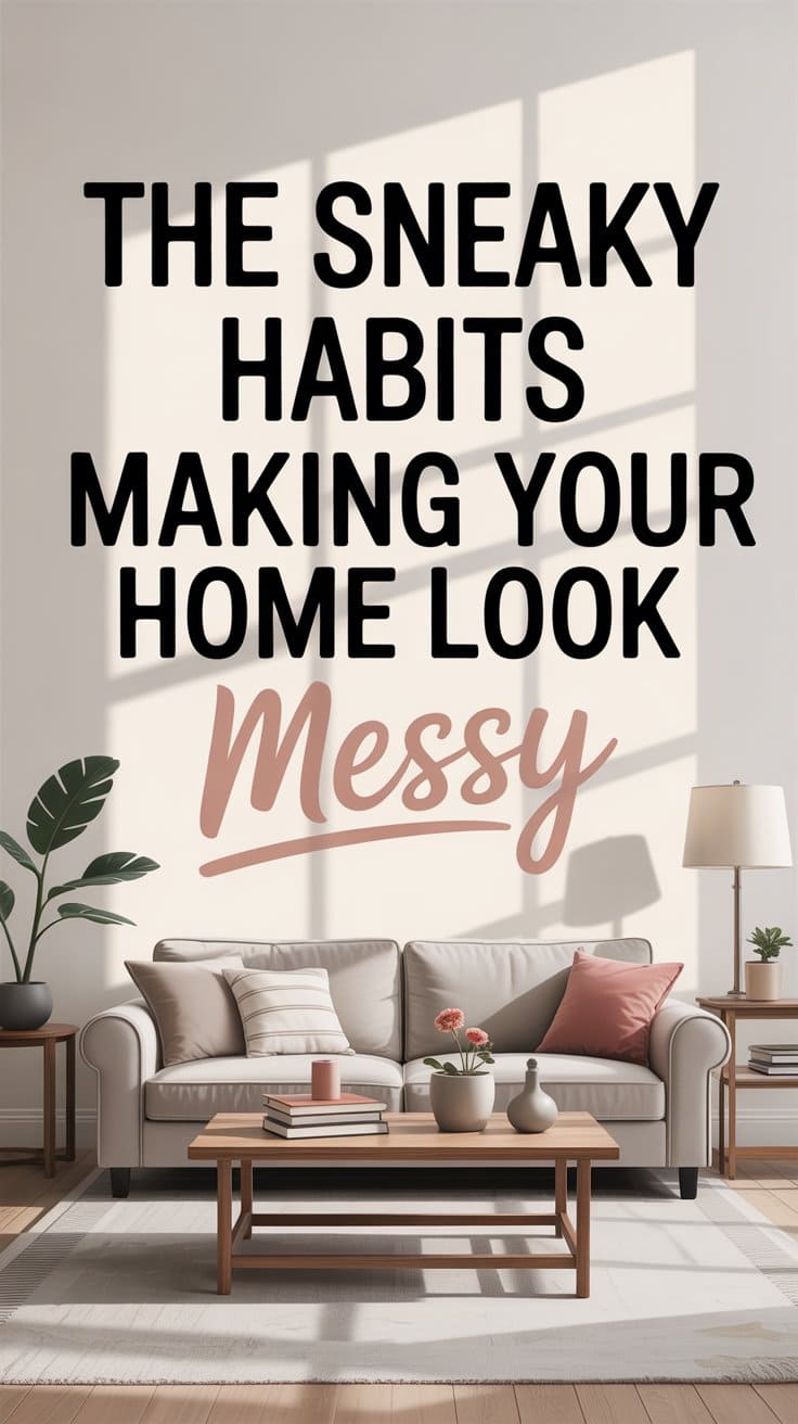 messy home habits