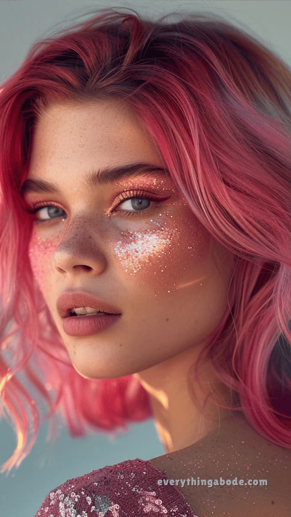 Gorgeous Pink Hairstyle Ideas