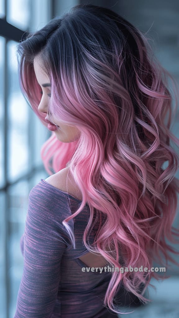 Gorgeous Pink Hairstyle Ideas