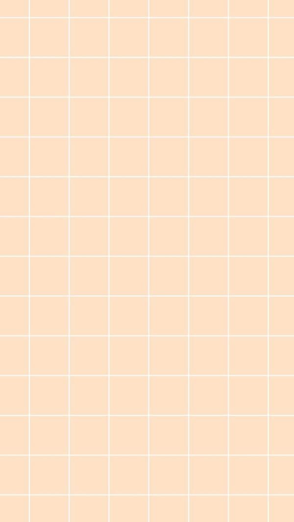 Soft peach checkers wallpaper