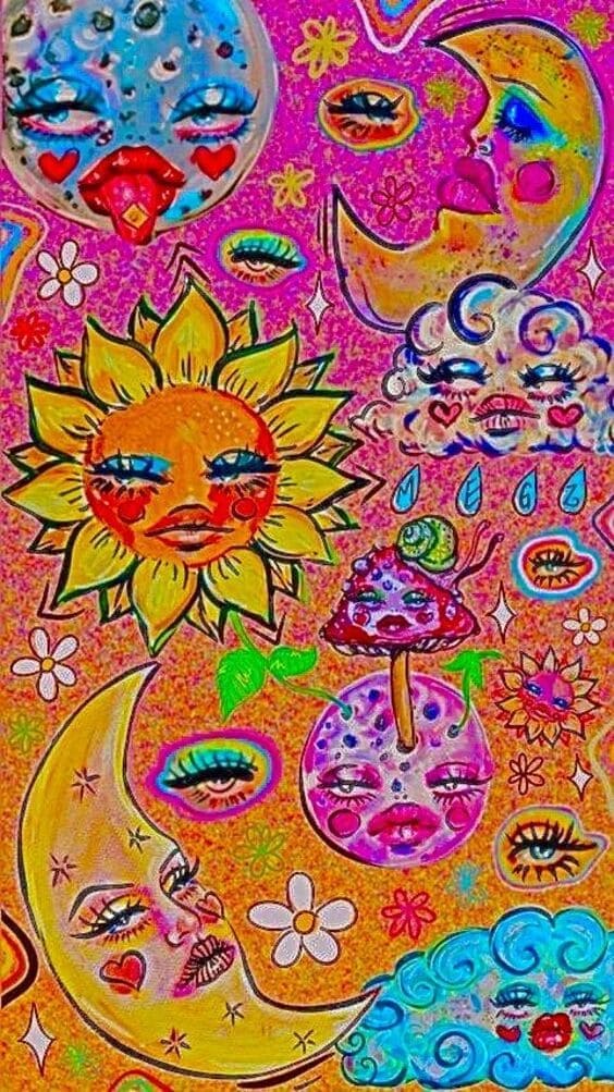 Take a trip indie aesthetic mobile wallpaper