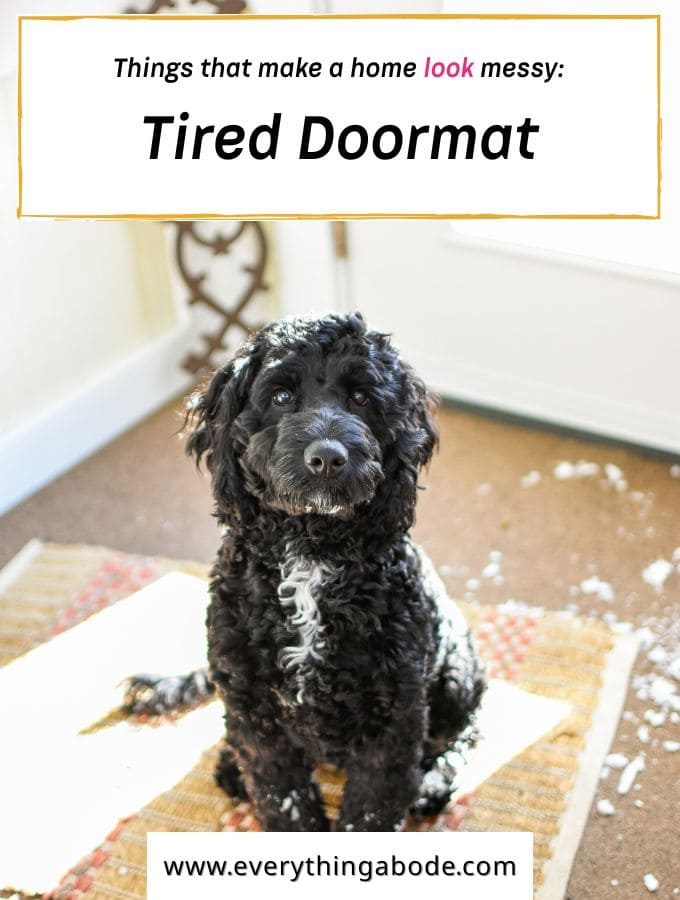 Tired doormat