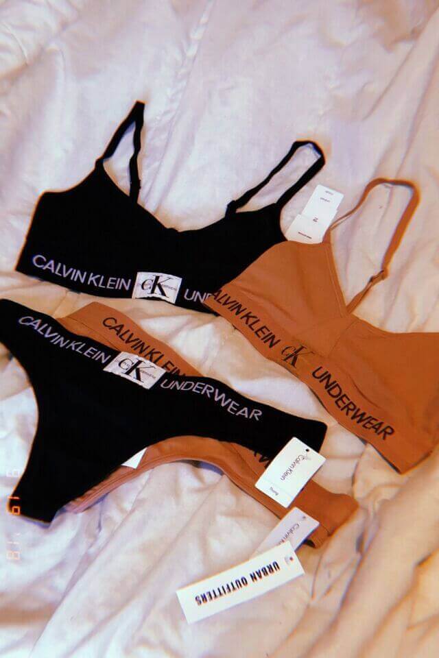 Women's Calvin Klein Underwear Bikini Set Sexy Wear for expensive looking clothes