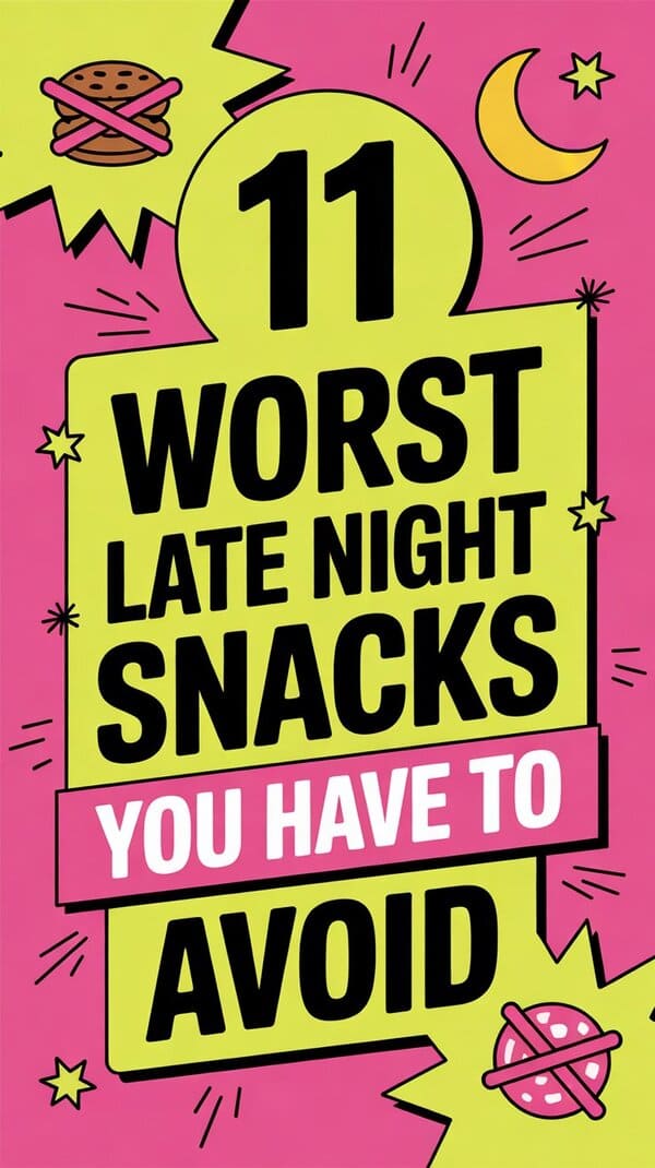 Worst Snacks to Eat Before Bed