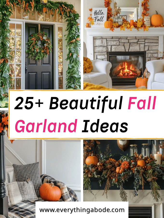 Beautiful Fall Garland Ideas
