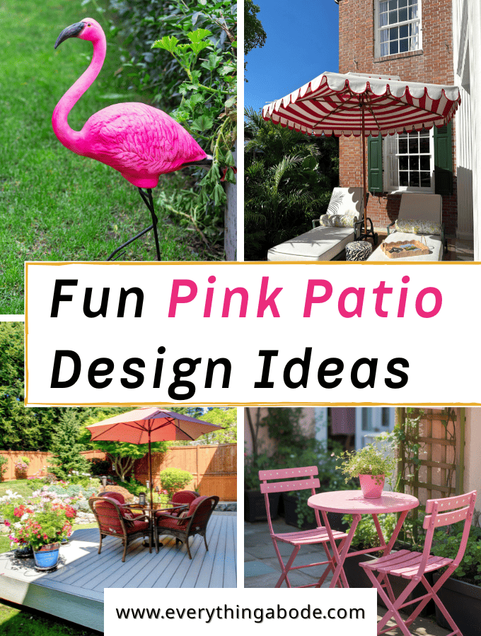 Fun Pink Patio Design Ideas