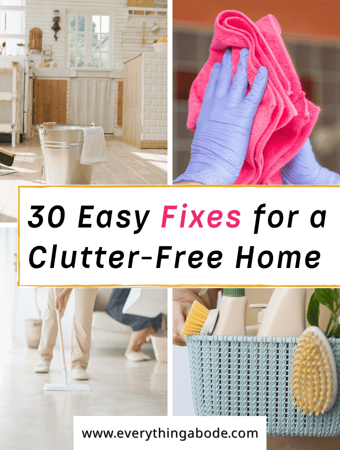 home clutter habits