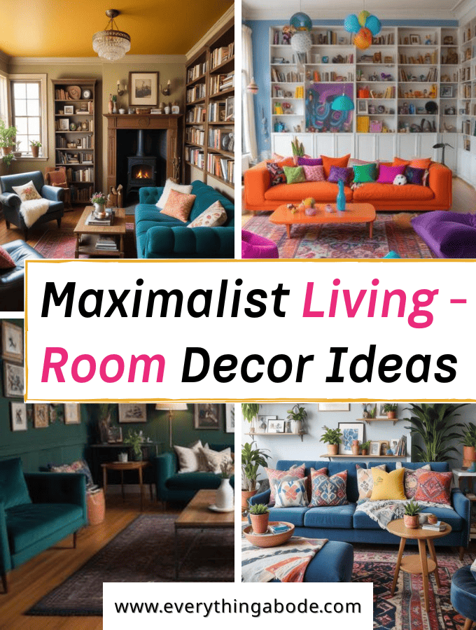 Maximalist living room