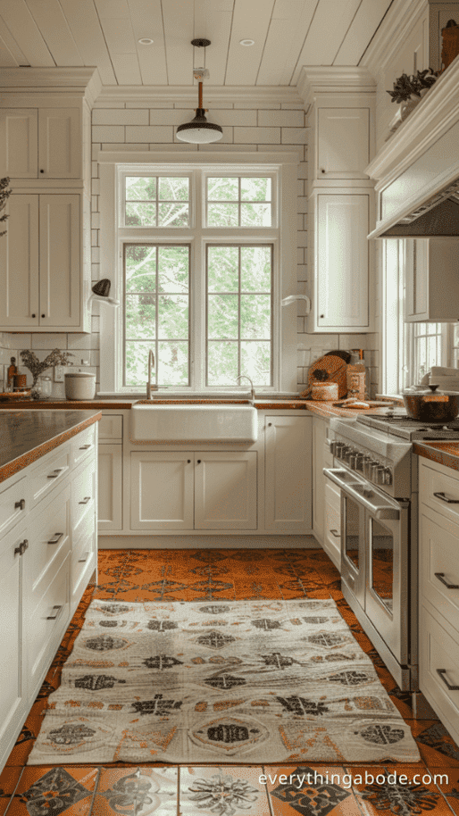 orange kitchen design ideas