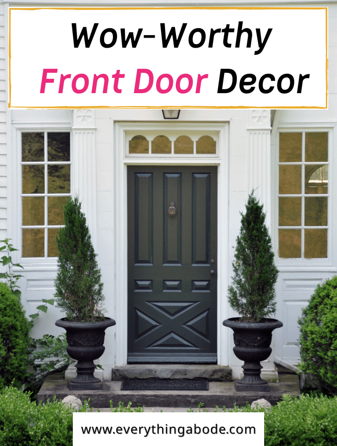 Stylish Front Door Entrance