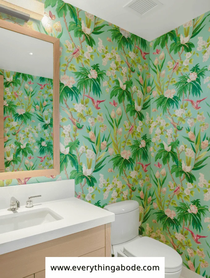 Bathroom Wallpaper Ideas