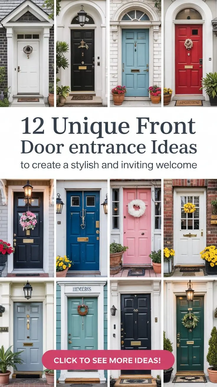 Front Door Entrance Idea pin