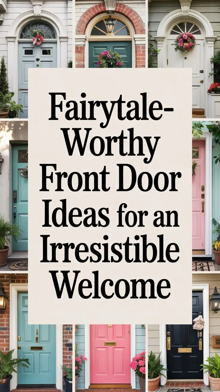 Front Door Entrance Idea pin