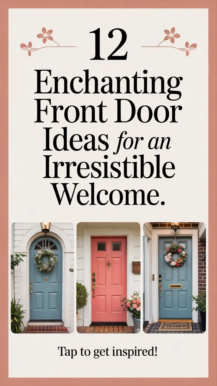 Front Door Entrance Idea pin
