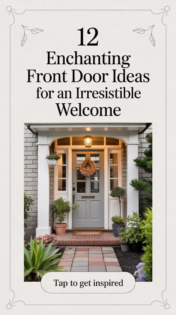 Front Door Entrance Idea pin