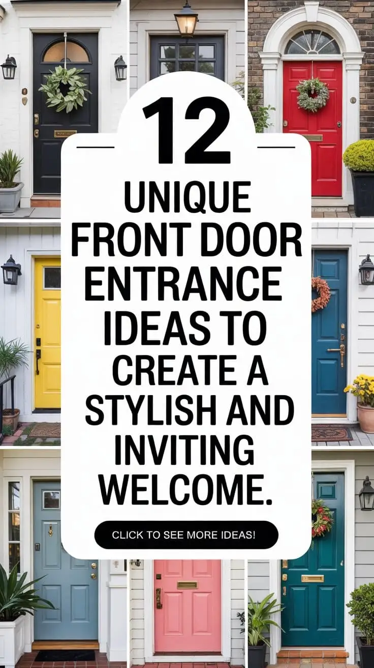 Front Door Entrance Idea pin