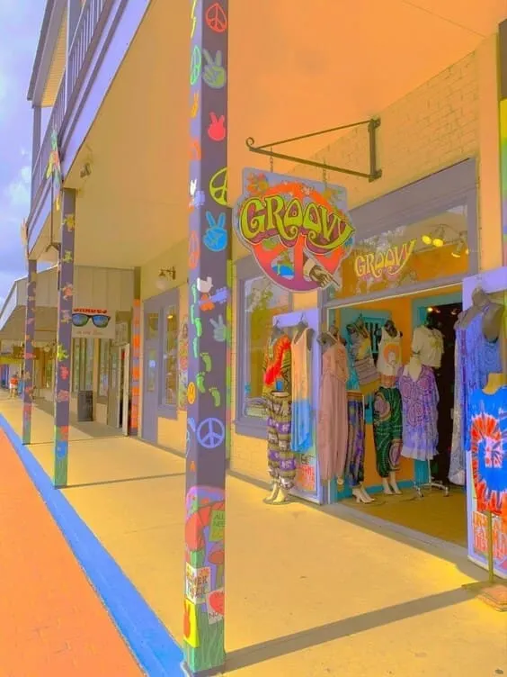 groovy 60's vibe indie aesthetic wallpaper