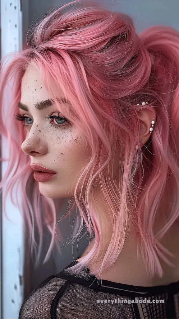 Gorgeous Pink Hairstyle Ideas