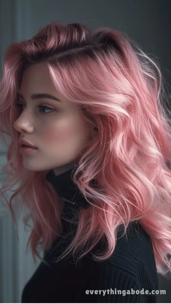 pink hairstyle ideas