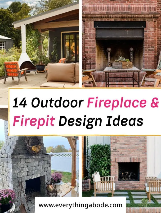 Outdoor Fireplace & Firepit Ideas