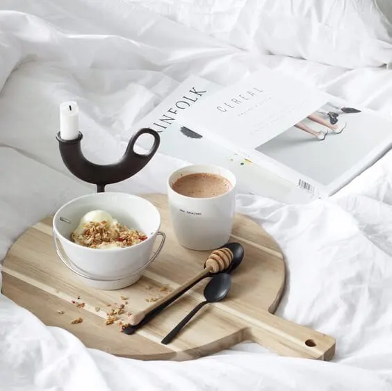 They never miss breakfast