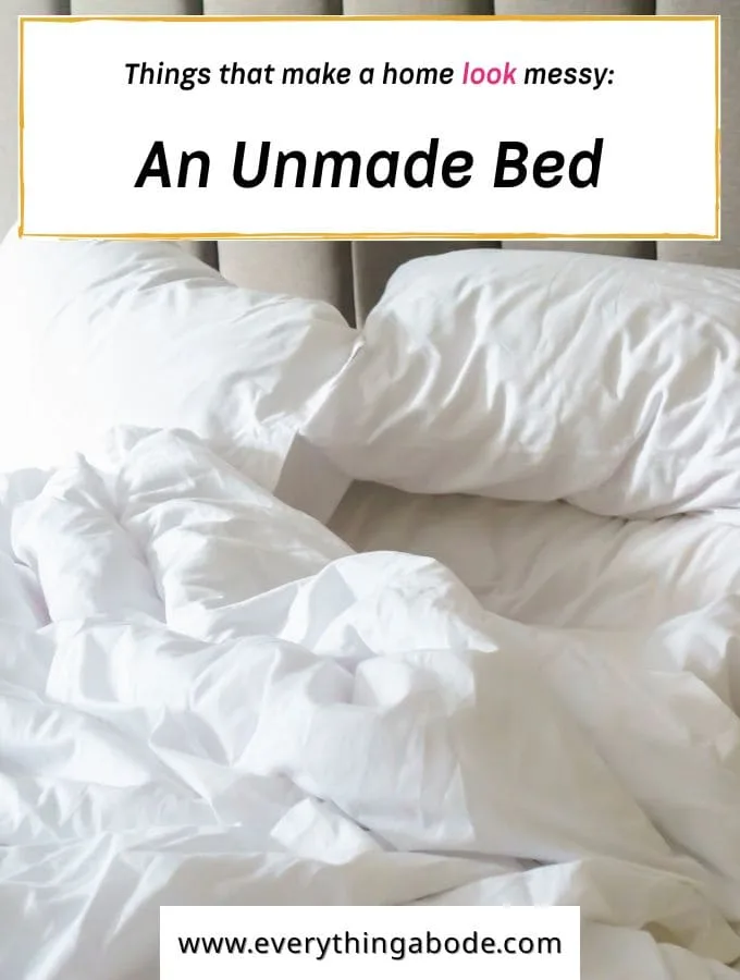 An Unmade Bed